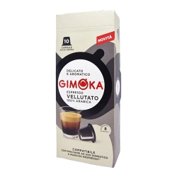 GIMOKA 10SZT KAPSUŁKI TYPU NESPRESSO VELLUTATO
